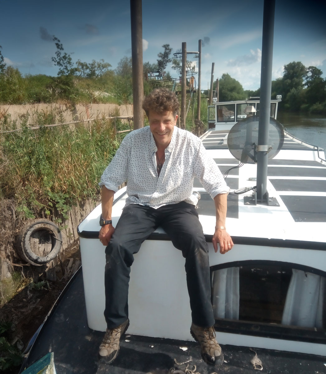 Martin's floating river clinic